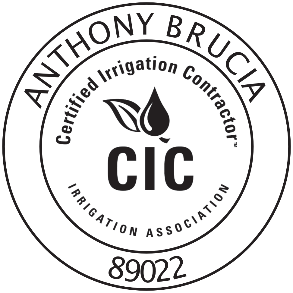 Anthony Brucia Certified Irrigation Contractor